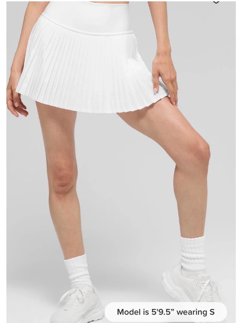ALO Pleated Grand Slam Skirt Bundle SZ M